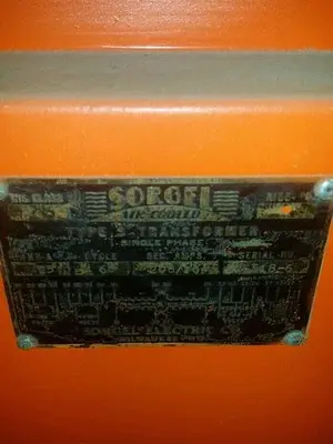 USED SORGEL 25 KVA