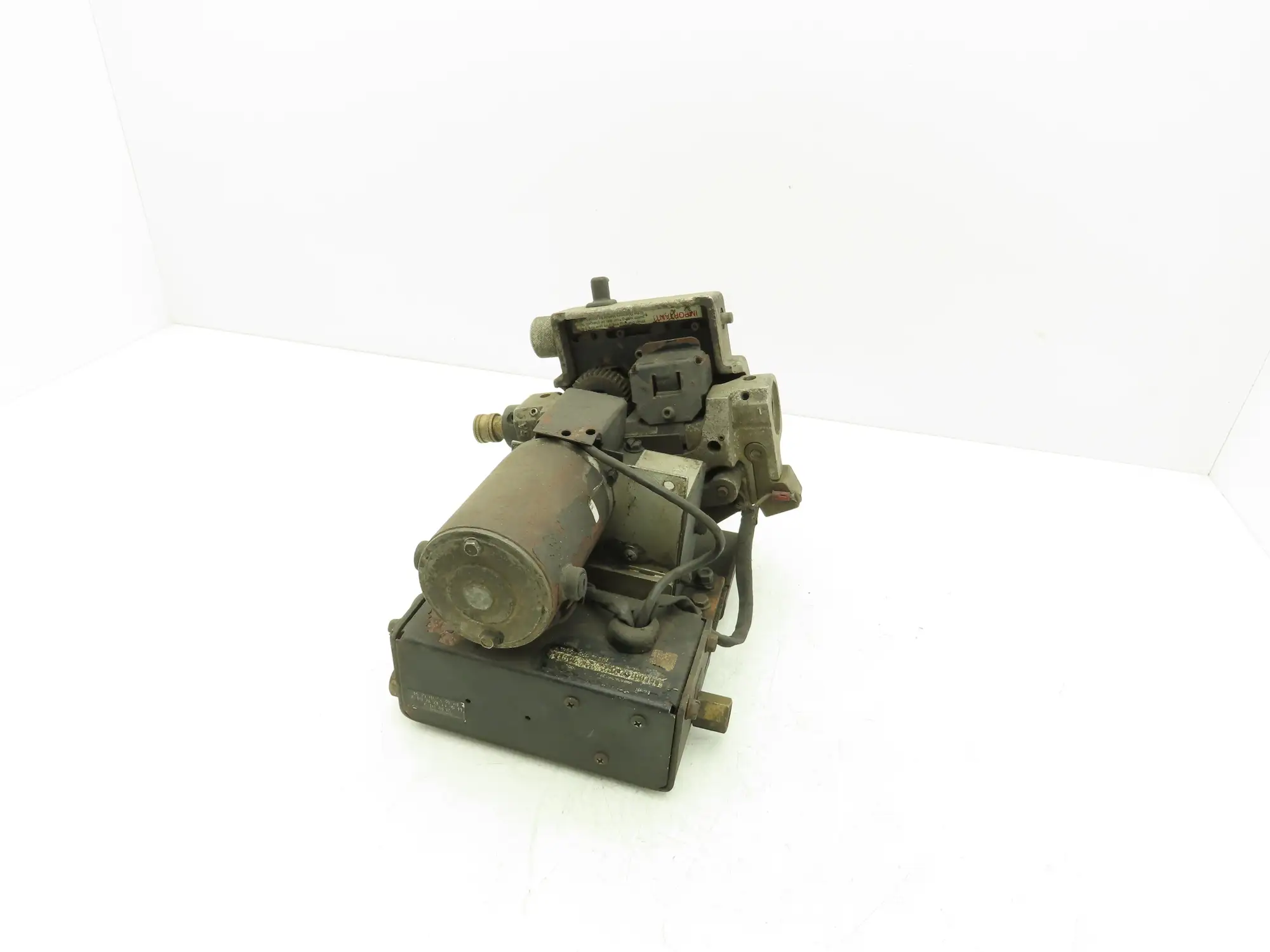 Lincoln Electric 10944 Robotic Power Feeder MIG Wire Assembly Gearbox Motor