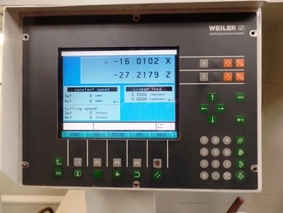 WEILER 
			E 70 TEACH AND LEARN CNC LATHE