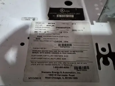 USED SIEMENS TIASTAR