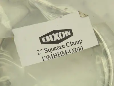 Dixson 13MHHMQ-200 Sanitary Squeeze Clamp 2" Pipe For 2.6" Flange Lot of 6