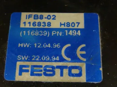 USED FESTO IFB8-02