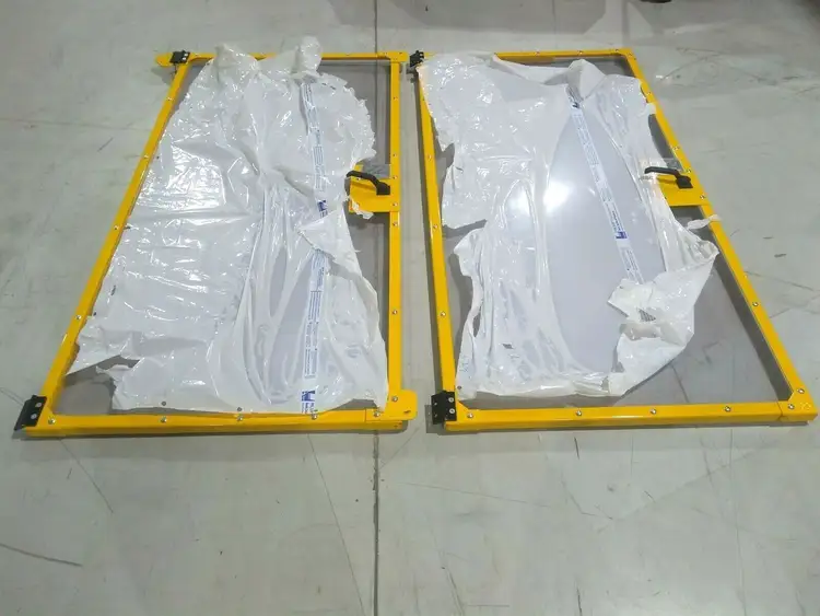 Used AUTOMATION GUARDING SYSTEMS 1200×2000 LH LEXAN TURN HANDLE HINGE DOORS Miscellaneous MRO | Maverick Industrial Sales #1121985