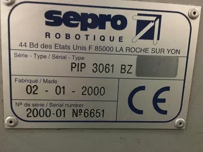 USED SEPRO ROBOTIQUE PIP 3061 BZ
