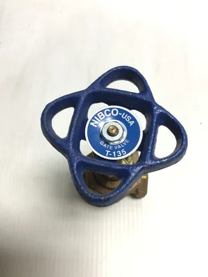 NIBCO T-135 Nibco Bronze Gate Valve 3/8″ 150swp 300wog Threaded End Rising Stem 30039923619304