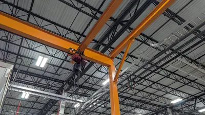 DAYTON 1 Ton Cranes - Overhead, Bridge | Highland Machinery & Crane (4)