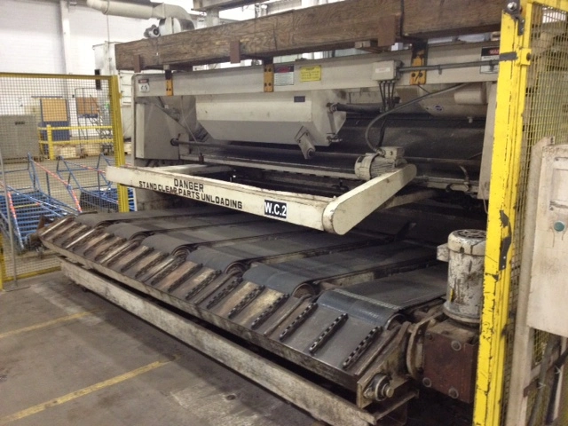 Used METFAB TECHNOLOGIES 1/2" X 12' Power Squaring Shears (Gauge) Michigan US | Presses for Industry #407182