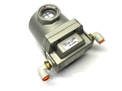 Used SMC Super Mist Separator 1/4" NPT Air Compressor Parts Michigan US | Maverick Industrial Sales #1398219