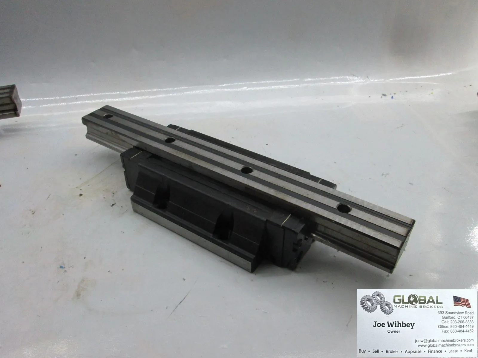 THK SHS35 Linear Bearing Rail 12"L - ch2001132-SHS35-NBR