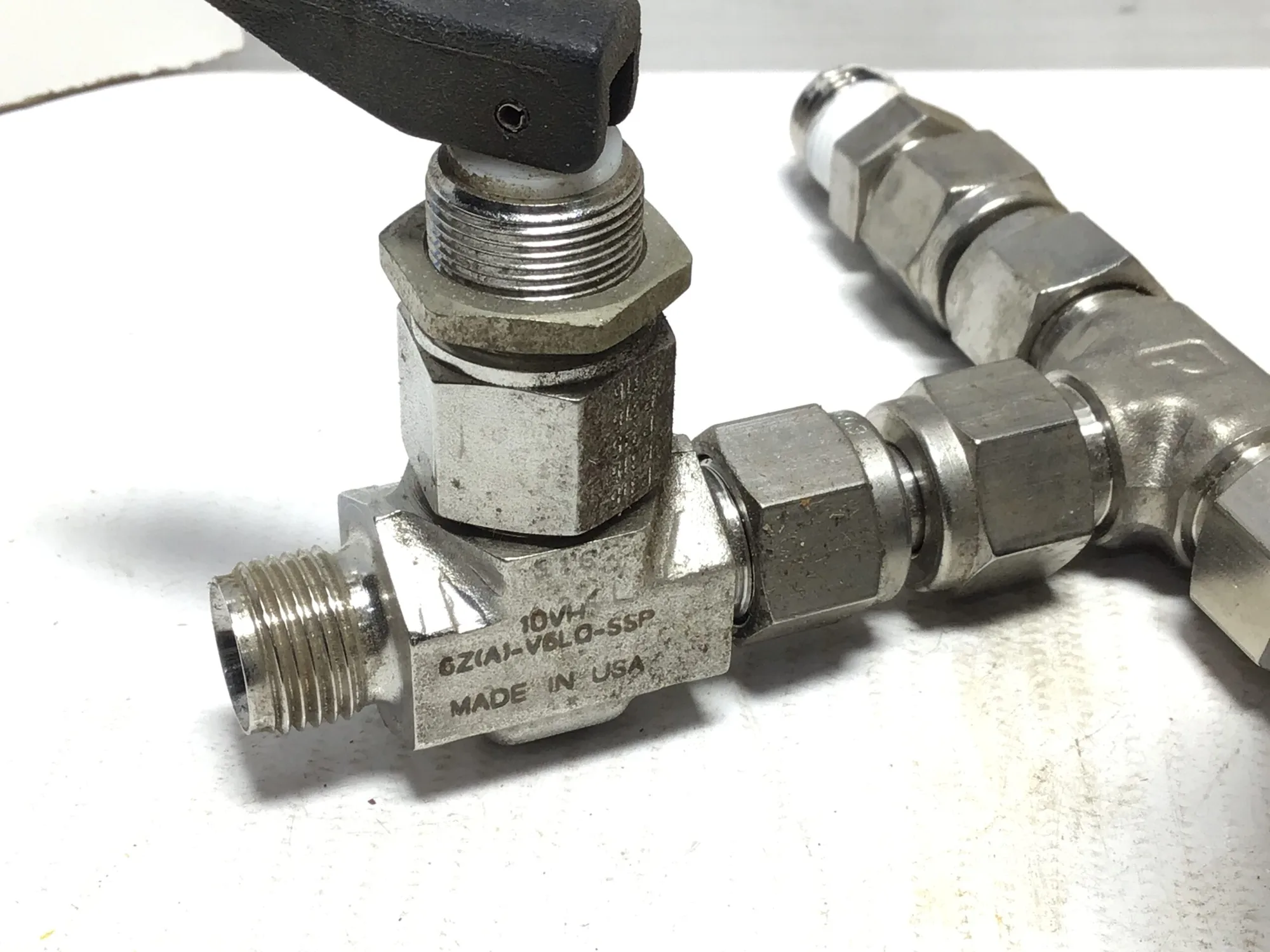 Parker Stainless Steel Valve 10VH GZ(A)-V6LO-SSP 09SL 6Z(A)-V6LR-SS