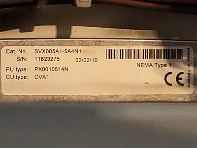USED EATON SVX005A1-5A4N1