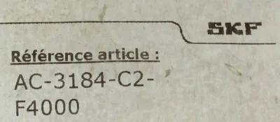 NEW SKF AC-3184-C2-F4000 COAXIAL HOSE F12-C2-F4000 AC3184C2F4000