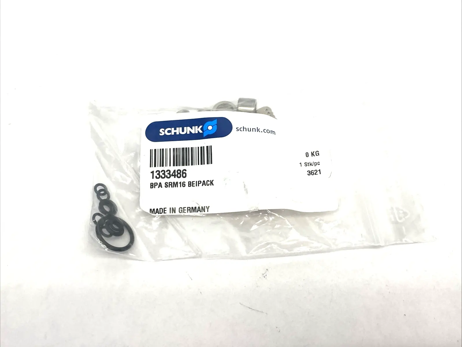 New | in-Stock Schunk Pneumatic Attachment Fitting Kit BPA SRM16 Parts (Hydraulics and Pneumatics) Michigan US | Maverick Industrial Sales #1390951