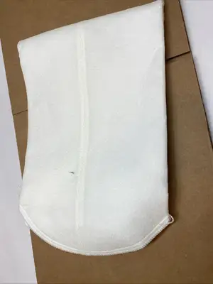 NEW PENTAIR 100 MICRON SIZE 2 POLYPROPYLENE FELT BAG FILTER 7"