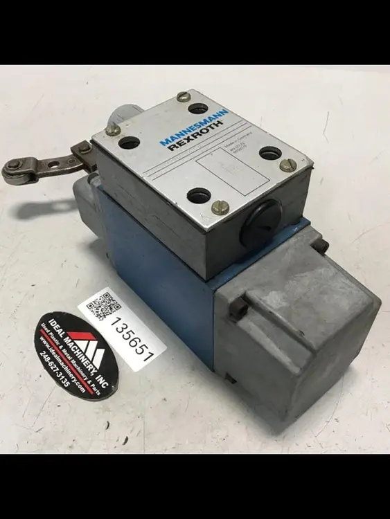 Used MANNESMANN REXROTH 54WMRA10D32YBW Valves/Fittings Michigan US | Ideal Machinery #942380