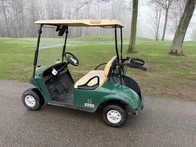 (1) 2017 E-Z-Go golf cart with a Kawasaki gas engine, model 625111G01, does not include Club canopy,...