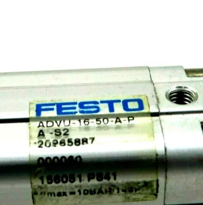 NEW FESTO ADVU-16-50-A-P-A-S2 COMPACT CYLINDER ADVU1650APA