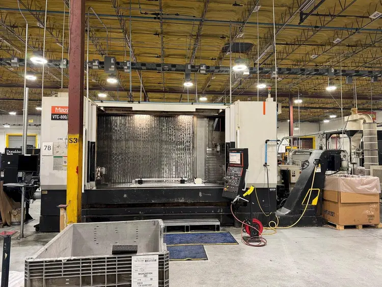 Used 2010 MAZAK VTC800E/30-SR Vertical Machining Centers Iowa US | ABL Technology LLC #774699