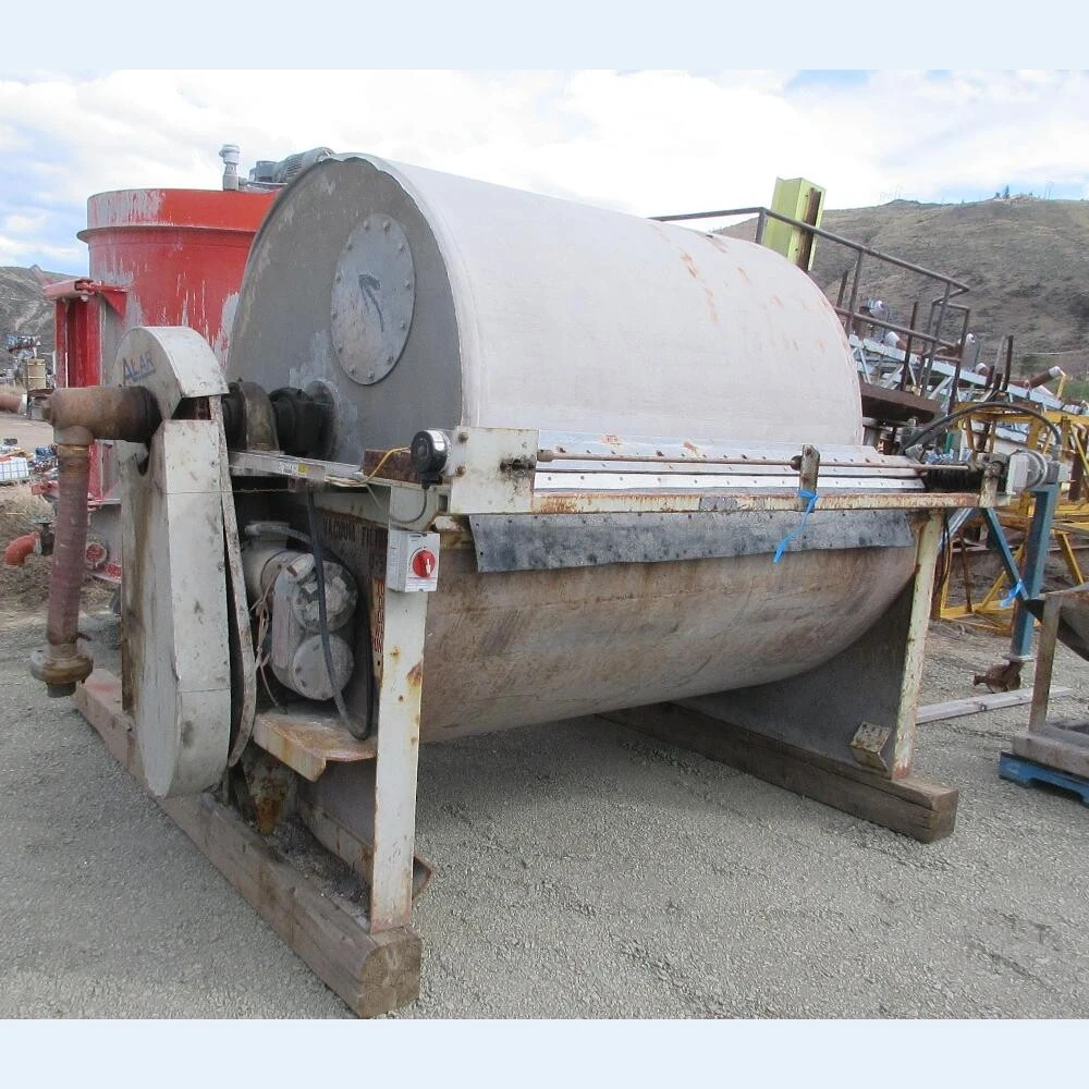 Alar 6ft Dia. x 6ft Long Rotary Vacuum Filter System