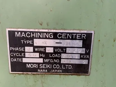 Used MORI SEIKI MVJUNIOR Vertical Machining Centers Ohio US | HGR 24 #1261179