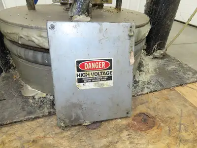 Graco Thermo Flow 55G Hot Melt Drum Unloader 55 Gallon 240V 3Ph READ