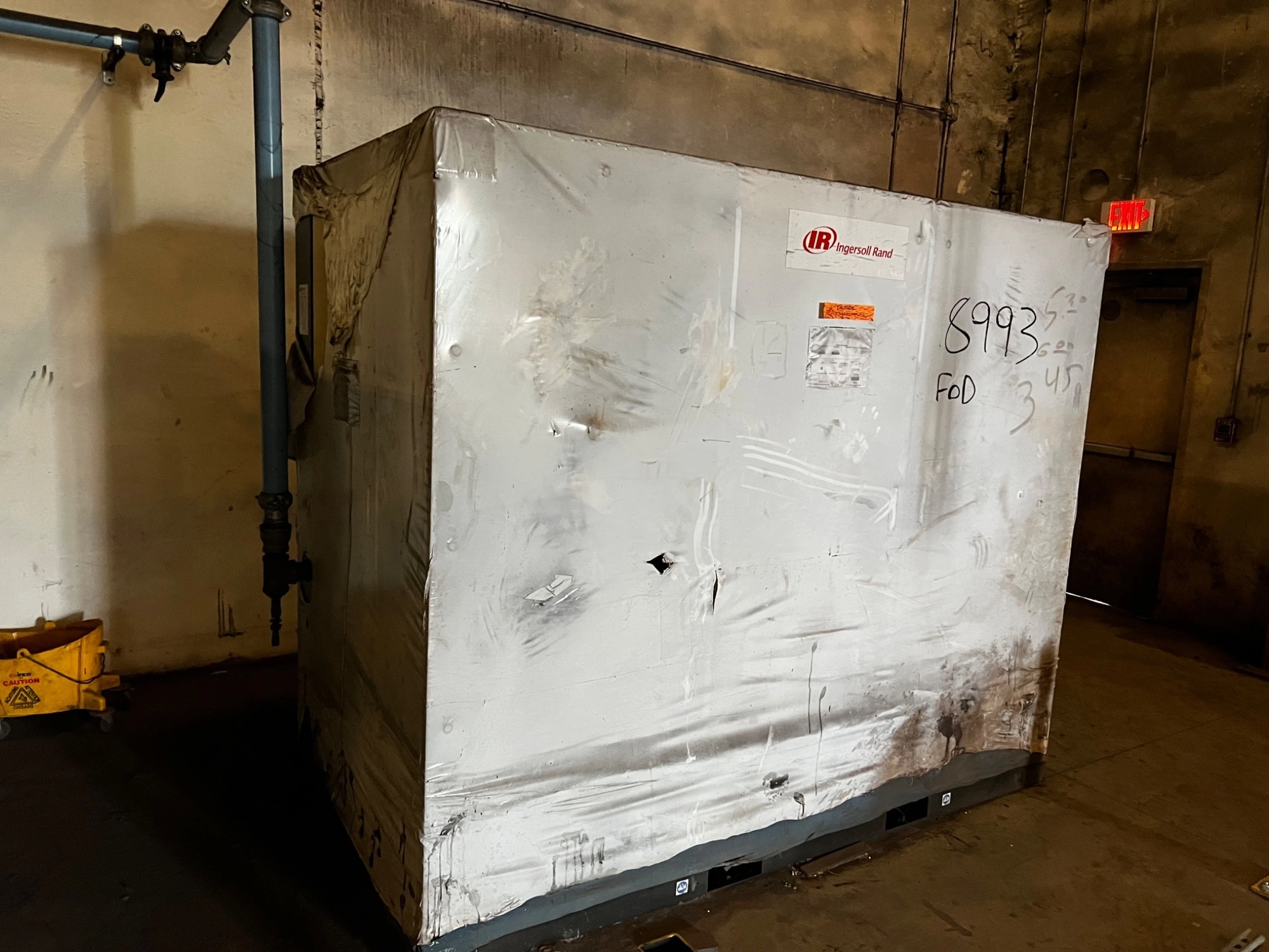 Used 2023 INGERSOLL RAND RS75i-A125 Rotary Screw & Sliding Vane Air Compressors Illinois US | Pressroom Solutions LLC #339451