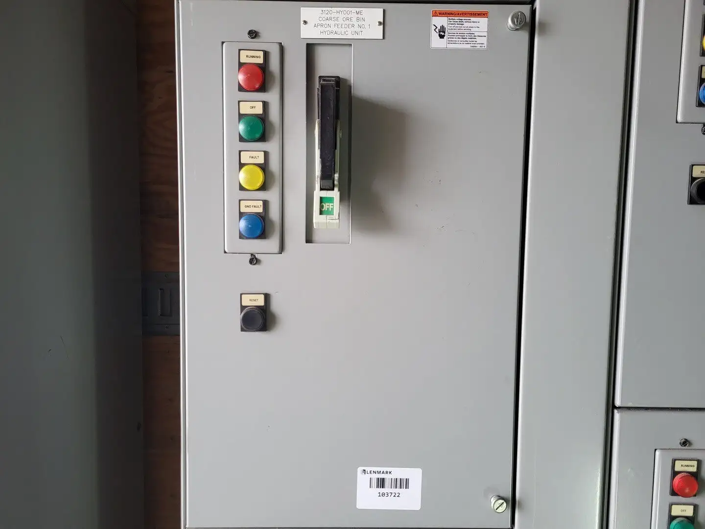 Full Voltage Non-Reversing MCC Bucket Size 3