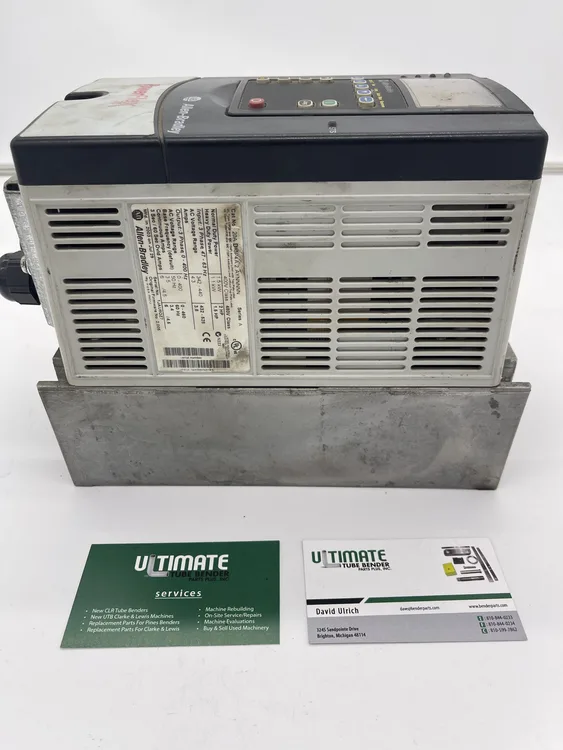 Used ALLEN BRADLEY 20A D 3P4A 2 AYNNNN Pipe, Tube & Bar Benders Parts Michigan US | Ultimate Tube Bender Parts Plus #201557