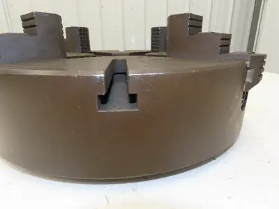 Rohm Number 400 4-Jaw Independent Manual Lathe Chuck 15-3/4" OD 3-3/4" ID