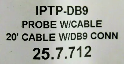 NEW OMEGA IPTP-DB9 PROBE 20' CABLE IPTPDB9