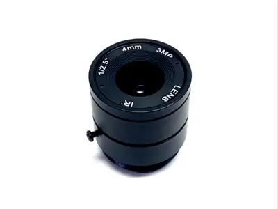 IR Lens 1/2.5" 4mm 3MP - New – Open Box