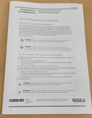 NEW vaisala RFL100