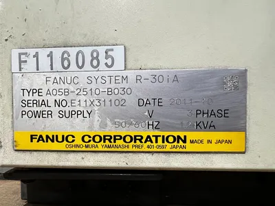 Used 2011 FANUC R-2000IB/165F + R-30IA Robots Michigan US | iGAM Industrial Marketplace #1443447