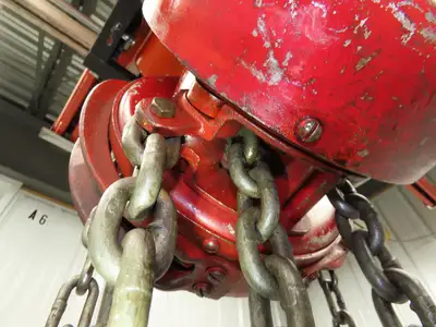 Detroit 2 Ton 4000Lb Manual Chain Fall Hand Hoist 9' Lift