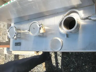 Cleaner, Tank, Purge System, 3 Compartment, S/st, Portable #S210295