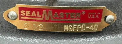 NEW SEALMASTER MSFPD-40 PILLOW BLOCK BEARING 2-1/2" MSFPD40