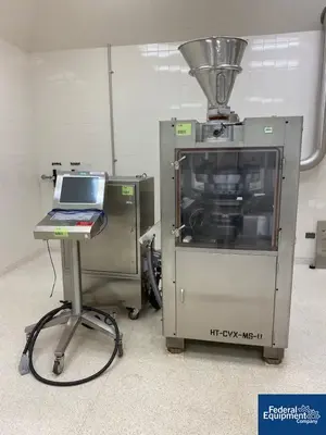 USED Elizabeth-HATA Elizabeth Hata Tablet Press, Model HT-CVX-MS-U, 38 Station