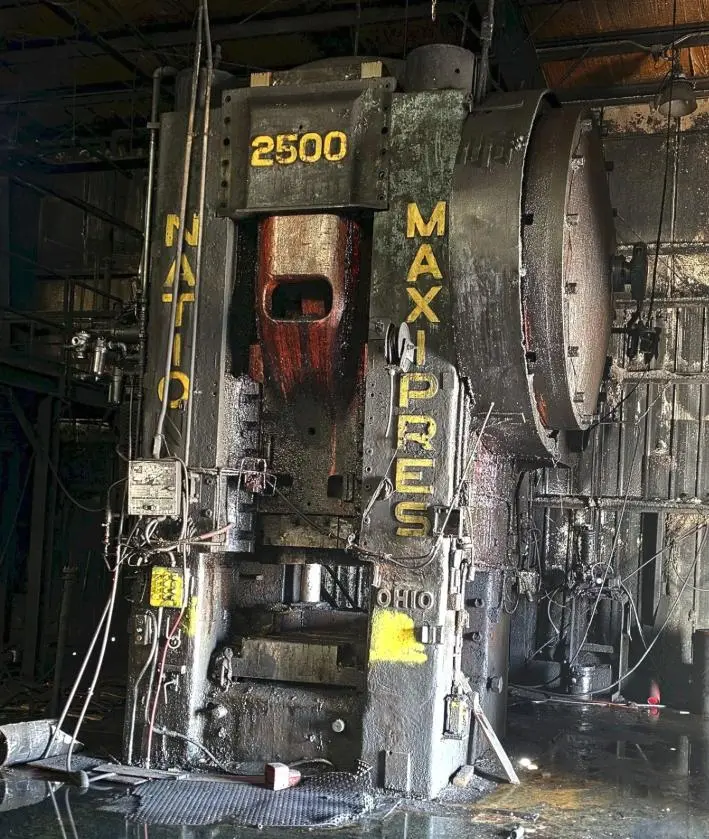 Used NATIONAL MAXIPRESS Hot Stamping Presses Ohio US | G-2000, Inc. #1323208