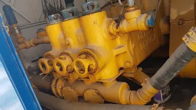 USED GARDNER DENVER PA-8, 4 1/2 X 8 TRIPLEX MUD PUMP
