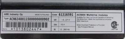 NEW ABB ACN6340011500000000902 DRIVE