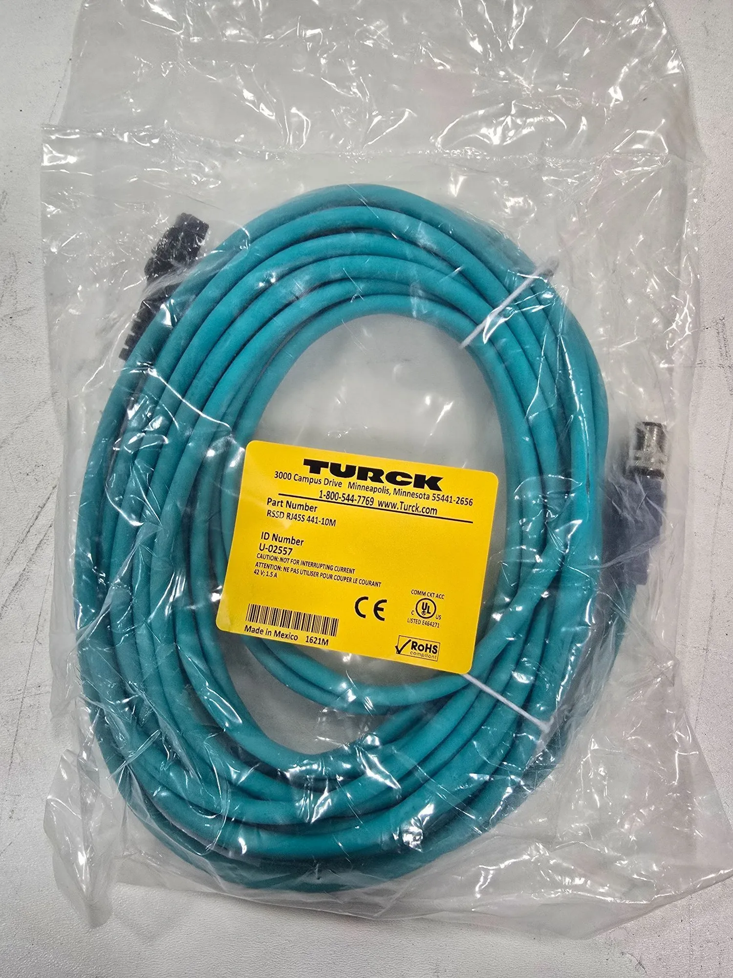USED TURCK RSSD-RJ45S-441-10M