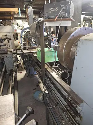 USED 1987 CAZANUEVE 28" X 60" GEARED HEAD ENGINE LATHE