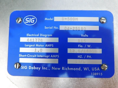USED BOSCH DOBOY B 500 M