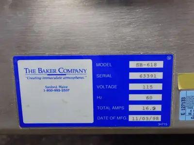 Used 1998 THE BAKER COMPANY SB618 Cabinets Ohio US | HGR 24 #862749