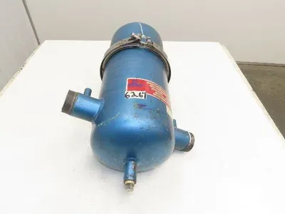 Dollinger GP-154-66 Pipeline Filter Air Gas Vacuum Steel Housing 2" NPT 27"H