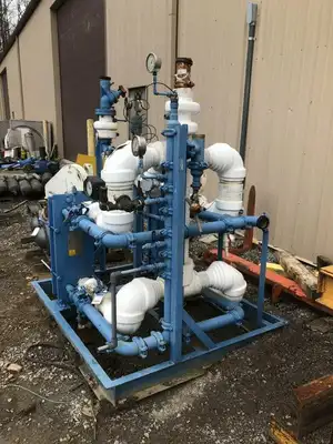 Alfa-Laval M6-FG Skid-Mounted Double Plate Heat Exchanger System