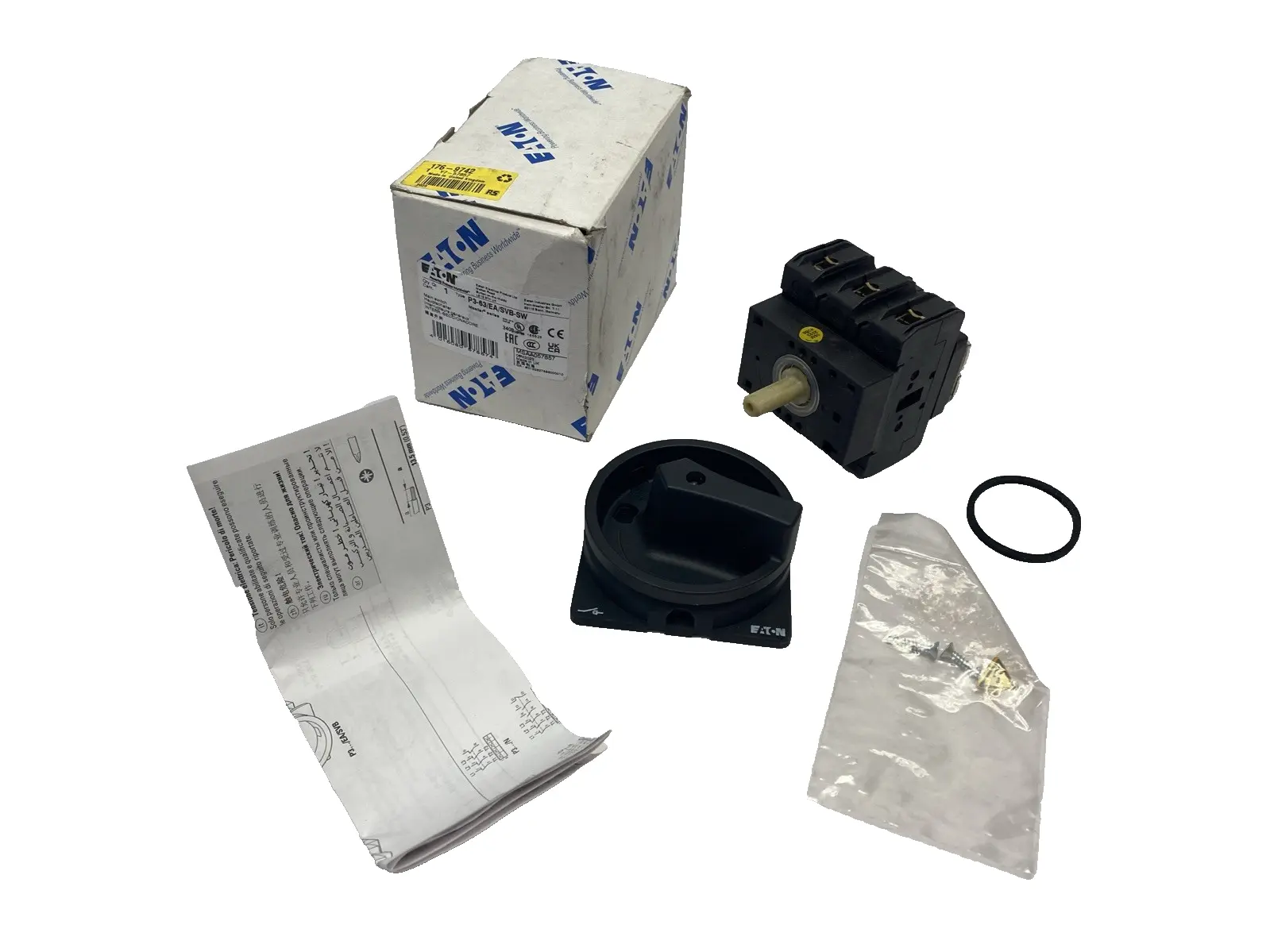 New | in-Stock EATON P3-63/EA/SVB-SW Disconnects | Maverick Industrial Sales #1108656