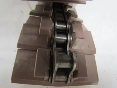 Snap On Straight Running Conveyor Chain 2-1/2"x9' 10"L 1/2" Pitch Roller Chain