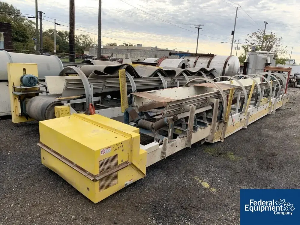USED Innovative Processing Solutions 55' Innovative Processing Solutions Belt Conveyor with Eriez Magnet