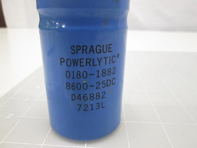 Used SPRAGUE POWERLYTIC _UNKNOWN_ Capacitors | OCO Industrial #1605560